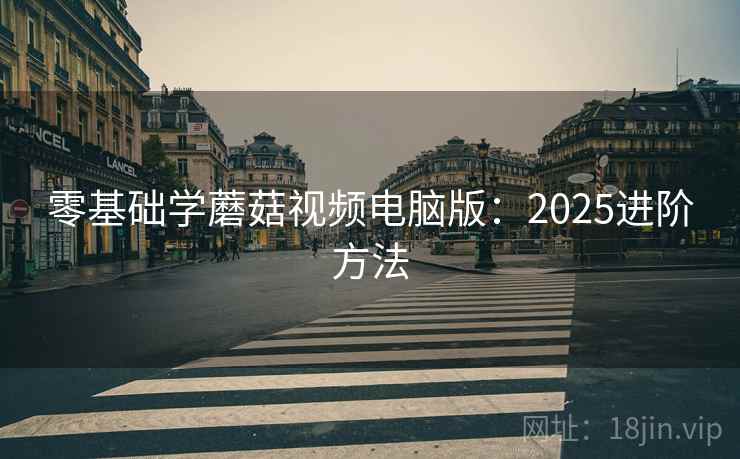 零基础学蘑菇视频电脑版:2025进阶方法 第2张 零基础学蘑菇视频电脑版:2025进阶方法 第2张